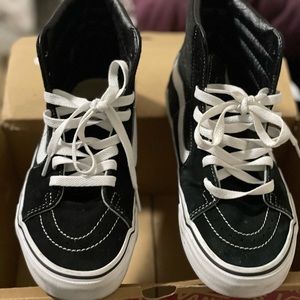 Vans Sk8 high black & white sneakers